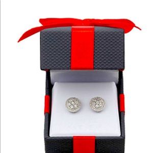 Genuine Real diamond earrings - retails for $150